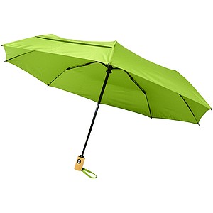 Skládací deštník s automatickým otevíráním, průměr 98cm, jasně zelená