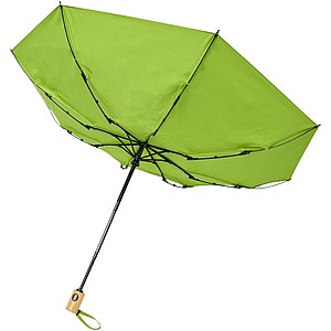 Skládací deštník s automatickým otevíráním, průměr 98cm, jasně zelená