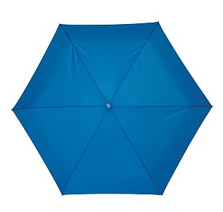 Skládací deštník v pouzdře, modrý, průměr 85 cm