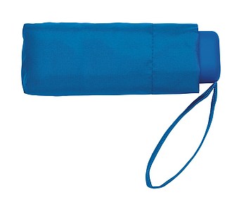 Skládací deštník v pouzdře, modrý, průměr 85 cm