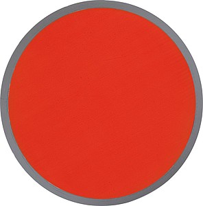 Skládací frisbee z polyesteru, červené