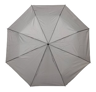 Skládací kapesní deštník, šedý