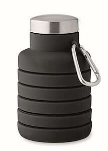 Skládací láhev 500ml, černá