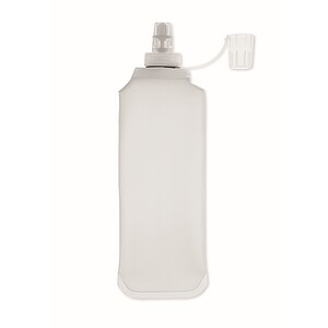 Skládací láhev na vodu 500 ml, bílá