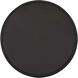 Skládací magnetický stojánek na telefon z recyklovaného plastu s bambusovými detaily, černá