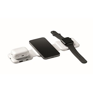 Skládací nabíjecí stanice, bílá