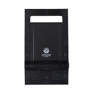 Skládací stojánek na telefon SnapStand z RCS recyklovaného plastu, černá