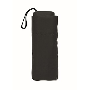 Skládací větruodolný deštník, černá