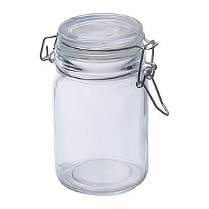 Skleněná skladovací dóza, 200ml - reklamní předměty