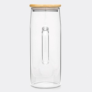Skleněný džbán s bambusovým víčkem, 1,2 l