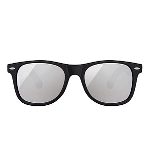 Sluneční brýle s bambusovýma nožičkama, stříbrná