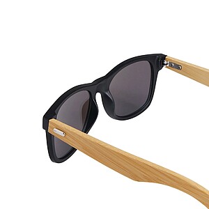 Sluneční brýle s bambusovýma nožičkama, žlutá