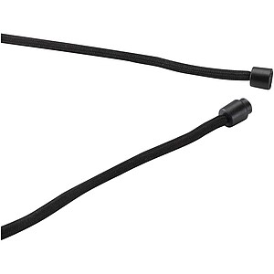 Šňůrka na smartphone s bambusovými detaily, černá