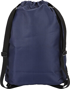 Sportovní GRS vak se šňůrkou a spodní kapsou, 18 l, námořní modrá