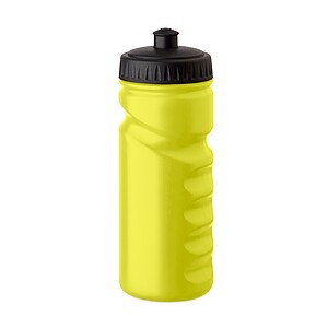Sportovní láhev 500 ml, fluo žlutá