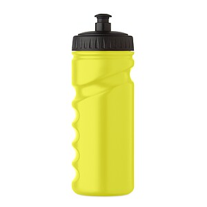 Sportovní láhev 500 ml, fluo žlutá