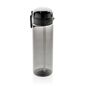 Sportovní láhev na vodu z RCS RPET 800 ml, černá - reklamní předměty