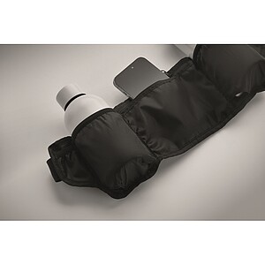 Sportovní ledvinka 420D RPET, černá