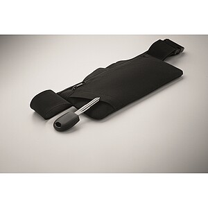 Sportovní ledvinka z 600D RPET, černá