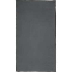 Sportovní ručník z RPET, 100x180cm, šedý