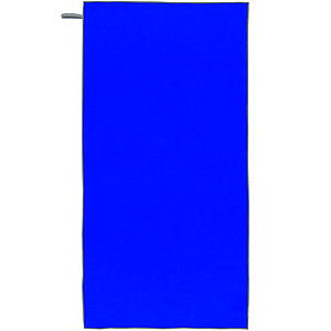 Sportovní ručník z RPET, 50x100cm, modrý