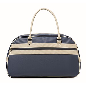 Sportovní taška z PU, tmavě modrá