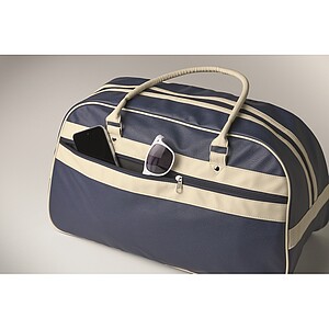 Sportovní taška z PU, tmavě modrá