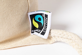 Stahovací batůžek, fairtrade bavlna