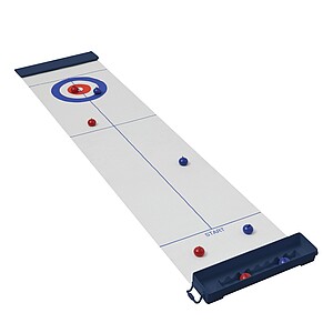 Stolní hra curling, vícebarevná - klíčenky s potiskem