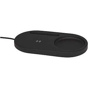 Stolní organizér s 5W bezdrátovým nabíjením - reklamní předměty