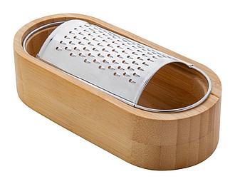 Struhadlo na sýr, bambus/nerez ocel - reklamní předměty