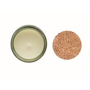 Svíčka z rostlinného vosku 70g, zelená