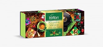 TARLTON Kouzelné Vánoce Assortment 5 Green Tea 100x2g - reklamní předměty