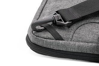 Taška na notebook 16 palců Brandcharger, šedá