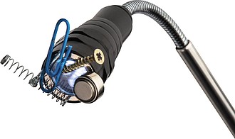Teleskopická LED svítilna s magnetem