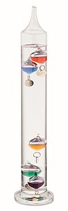 Teploměr Galileo skleněný 28cm