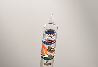 Teploměr Galileo skleněný 28cm