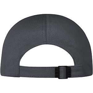 TERMINI Šestipanelová čepice s cool fit úpravou, šedá
