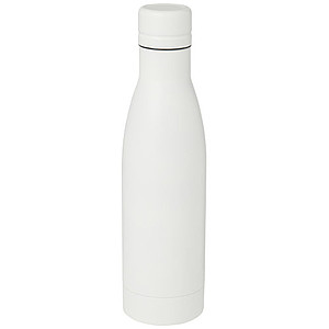 Termo láhev na pití, 500ml, z recyklované nerezové oceli, bílá