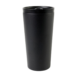 Termohrnek 500 ml, černá - termohrnek s vlastním potiskem