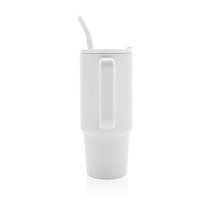 Termohrnek 900 ml z RCS recyklované nerezové oceli, bílá