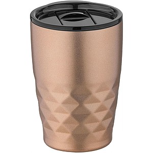 Termohrnek, objem 350 ml, světle hnědá