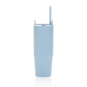 Termohrnek s madlem 900ml z RCS recyklovaného plastu, světle modrá