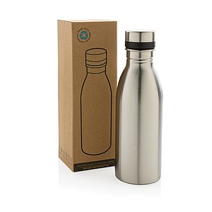 Termoláhev z nerezu, 500ml, stříbrná