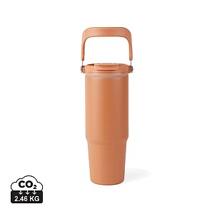 Termolahev z RCS recyklované nerezové oceli 880ml, oranžová