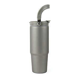 Termolahev z RCS recyklované nerezové oceli 880ml, šedá