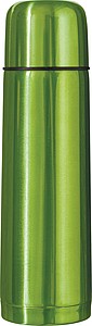 Termoska kovová, 500ml, zelená