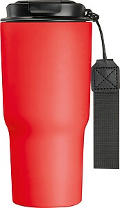 Termoska z nerezové oceli 550 ml, červená