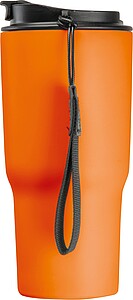 Termoska z nerezové oceli 550 ml, oranžová