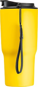 Termoska z nerezové oceli 550 ml, žlutá